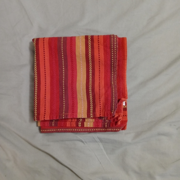 🎇🏤6.STRIPED COTTON TABLE NAPKINS. - Picture 4 of 6